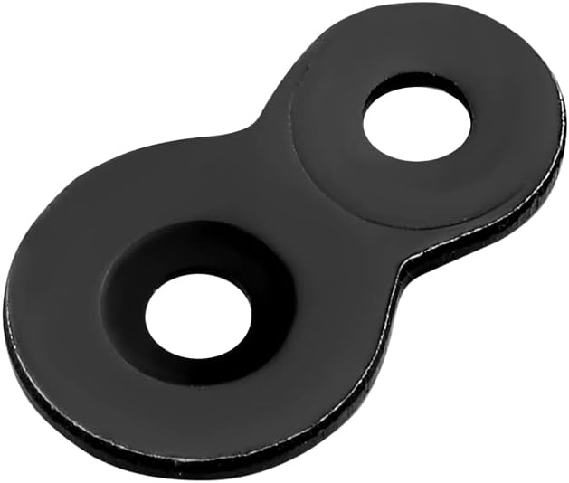 Figure 8 Fastener, Heavy Duty Table Top Fasteners, Desktop Clips Tabletop Connector Bracket (Black) (20) (20) - Image 8